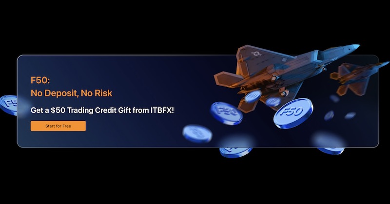 ITB No Deposit Bonus - F50 Plan Bonus